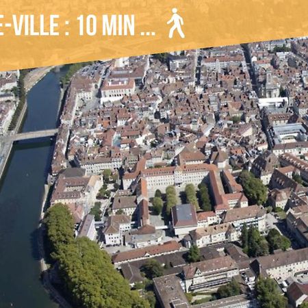 T3 Calme - Ideal Famille & Pros - Parking - Jardin - Wifi - Netflix Besanzón Exterior foto