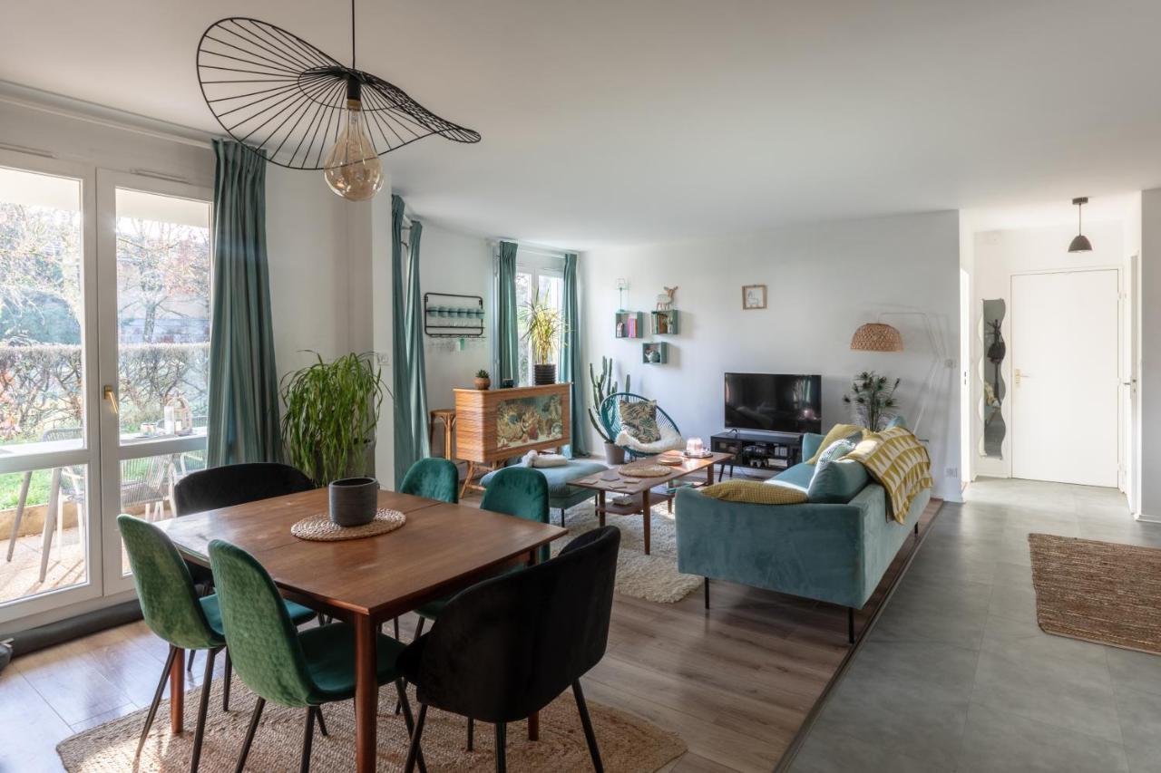 T3 Calme - Ideal Famille & Pros - Parking - Jardin - Wifi - Netflix Besanzón Exterior foto