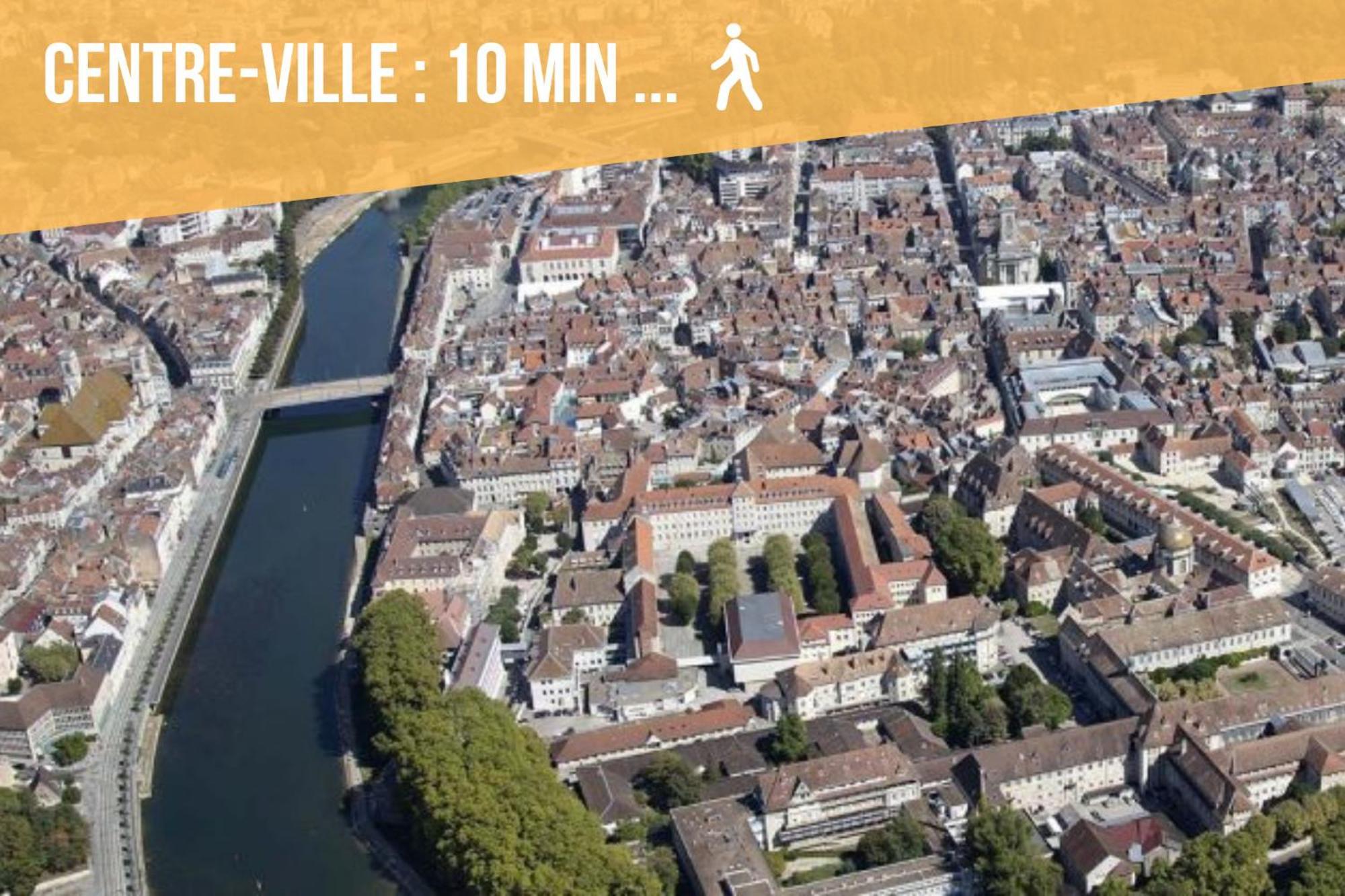 T3 Calme - Ideal Famille & Pros - Parking - Jardin - Wifi - Netflix Besanzón Exterior foto